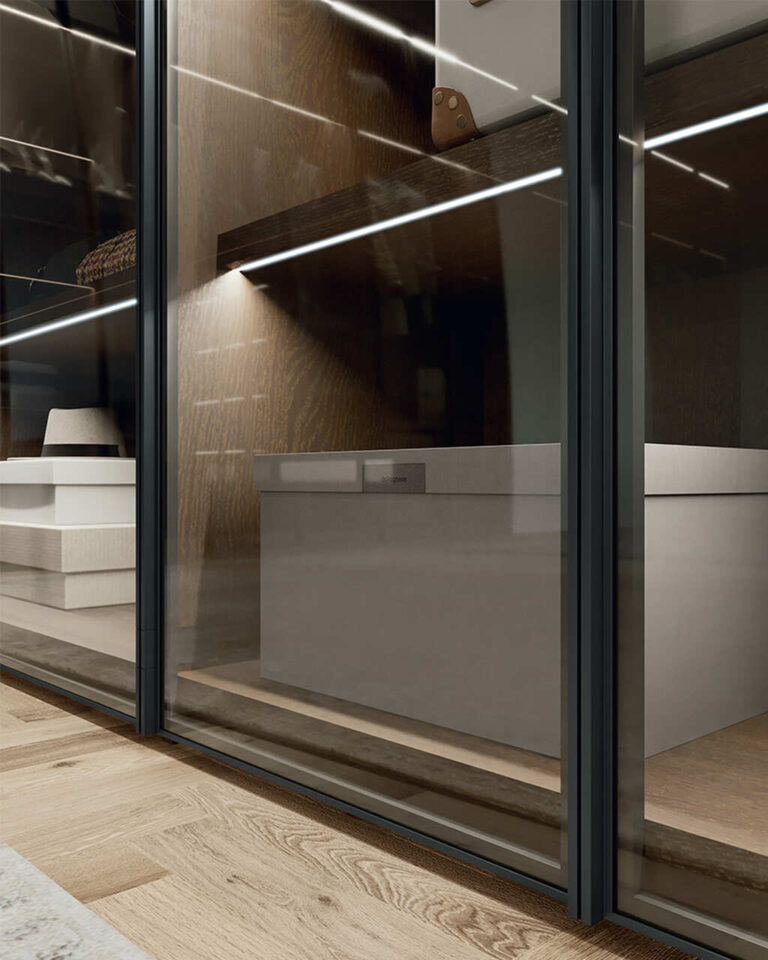 DALL AGNESE szafa włoska GLASS UP