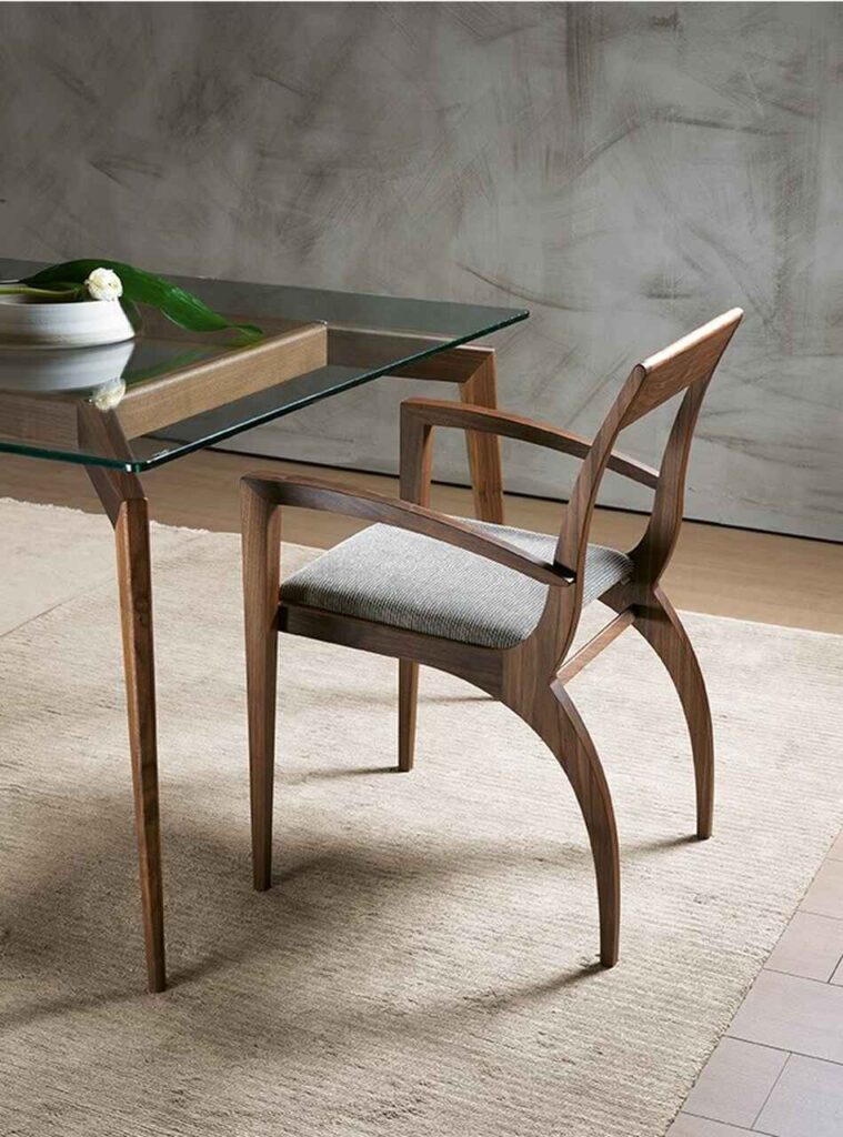 PACINI & CAPPELLINI krzesło włoskie THELMA