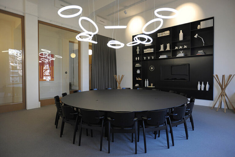 VIBIA włoska lampa wisząca HALO CIRCULAR
