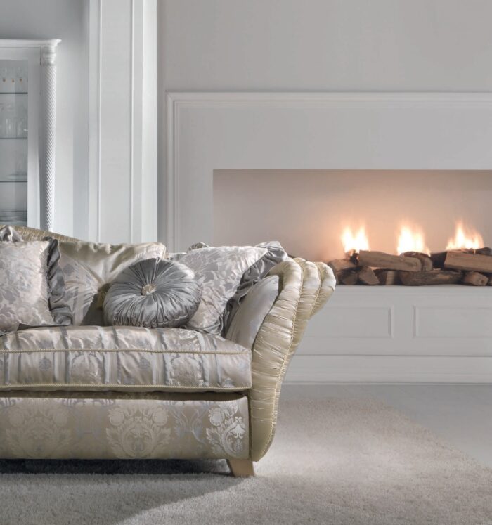 EPOQUE sofa włoska z funkcją spania NABEL detal prawy