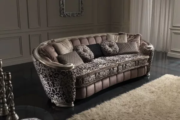 GOLDCONFORT sofa włoska GLAMOUR bok