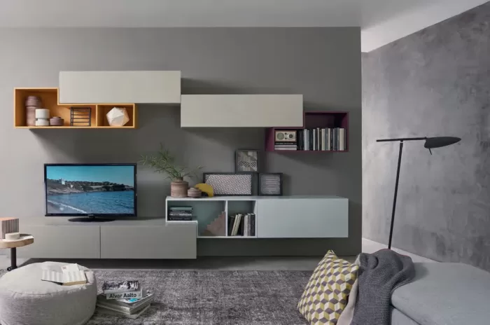 Meble systemowe i pod TV LAMPO