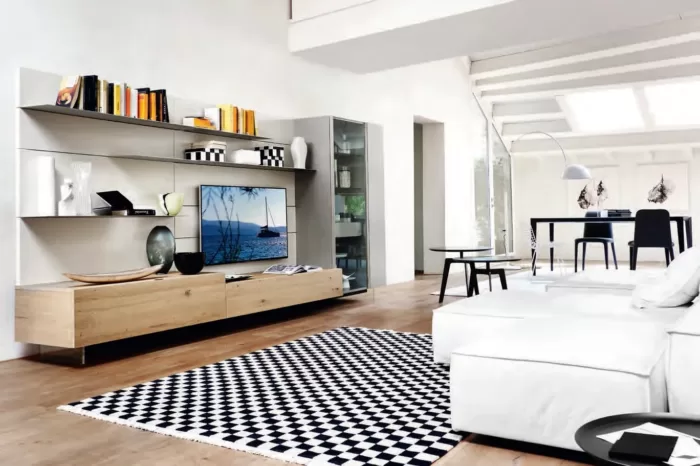 Meble systemowe i pod TV LAMPO