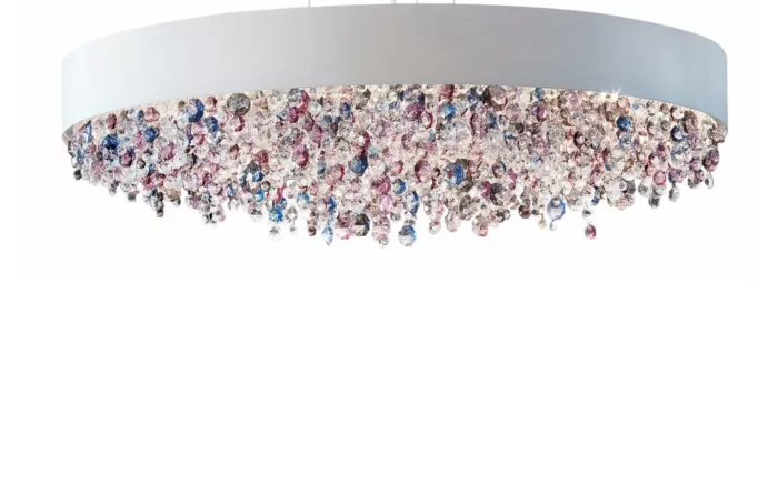 MASIERO włoska lampa sufitowa OLA