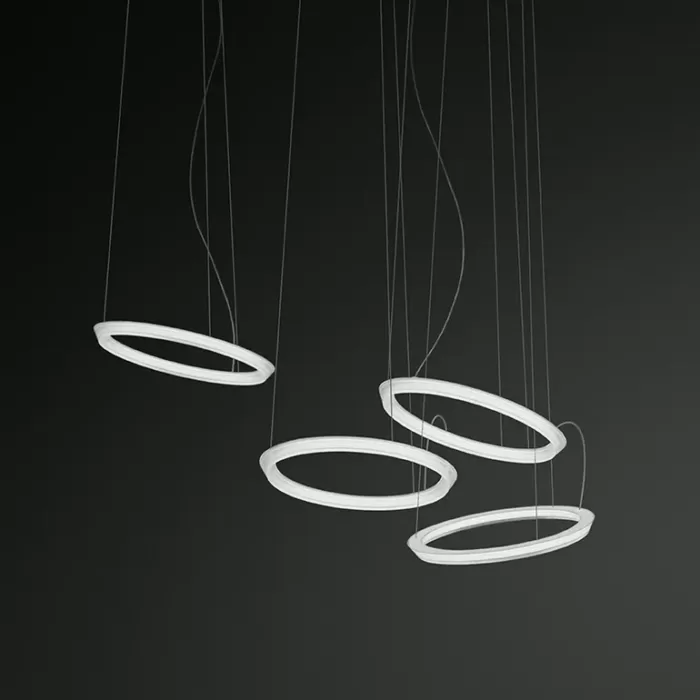 VIBIA włoska lampa wisząca HALO CIRCULAR