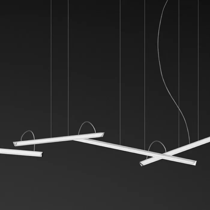 VIBIA włoska lampa wisząca HALO LINEAL