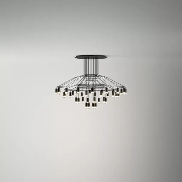 VIBIA włoska lampa wisząca WIREFLOW