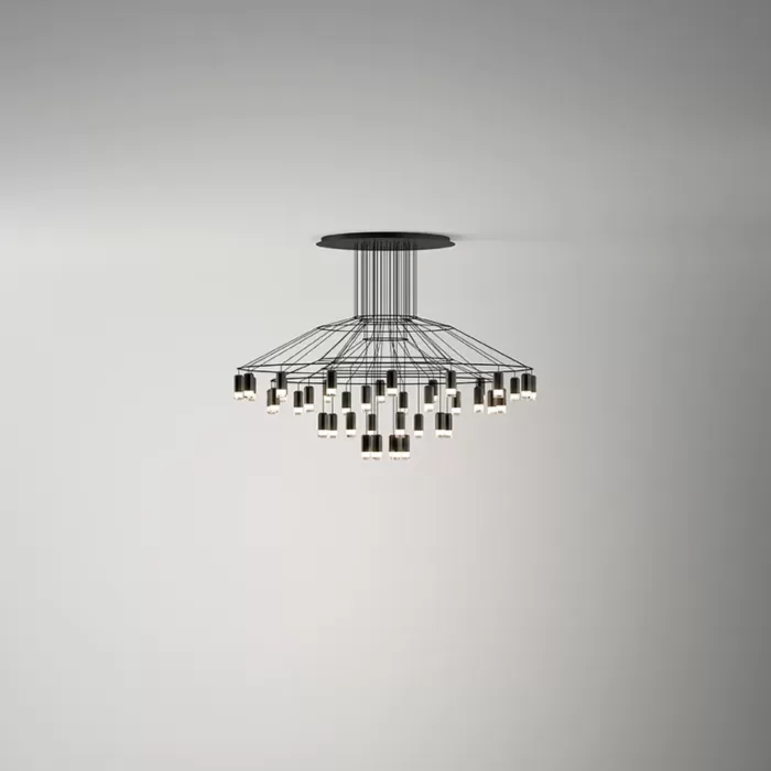 VIBIA włoska lampa wisząca WIREFLOW