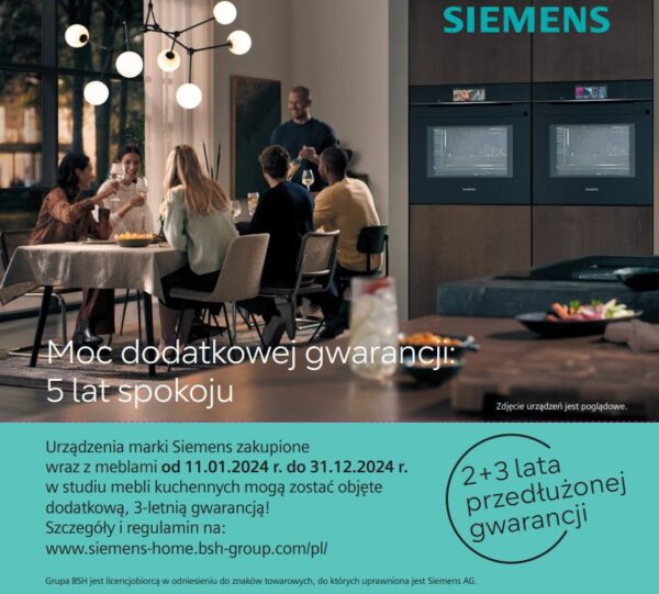 Moc dodatkowej gwarancji Siemens