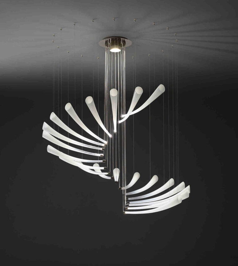 ITALAMP włoska lampa wisząca PULSA SPIRA