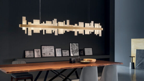 MASIERO włoska lampa wisząca HONICE S